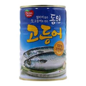 dongwon pacific mackerel can 400g