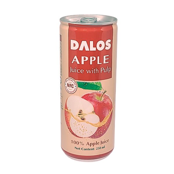 Dalos Apple Juice with Pulp 250 ml Dalos Apple Juice with Pulp 250 ml